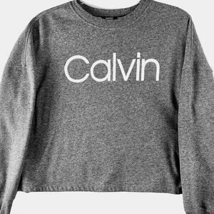 Calvin Klein Crop Sweatshirt Size Medium